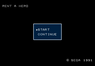 Rent A Hero screenshot 3 for Sega Mega Drive